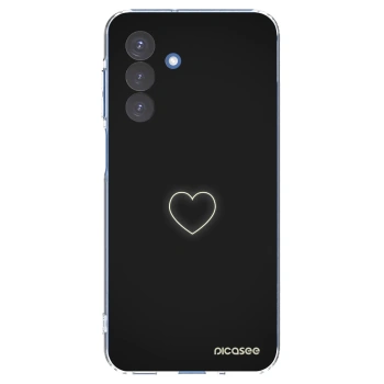 Picasee Samsung Galaxy A17 5G Hülle - Transparentes Silikon - Heart