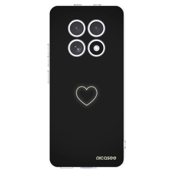 Picasee Xiaomi Redmi Note 15 Hülle - Transparentes Silikon - Heart