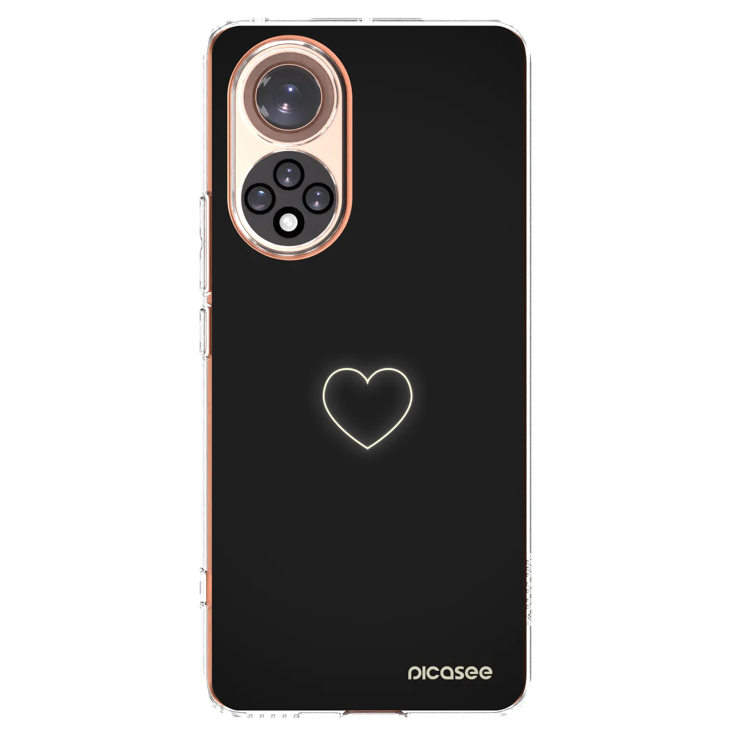 Picasee Huawei Nova 9 Hülle - Transparentes Silikon - Heart