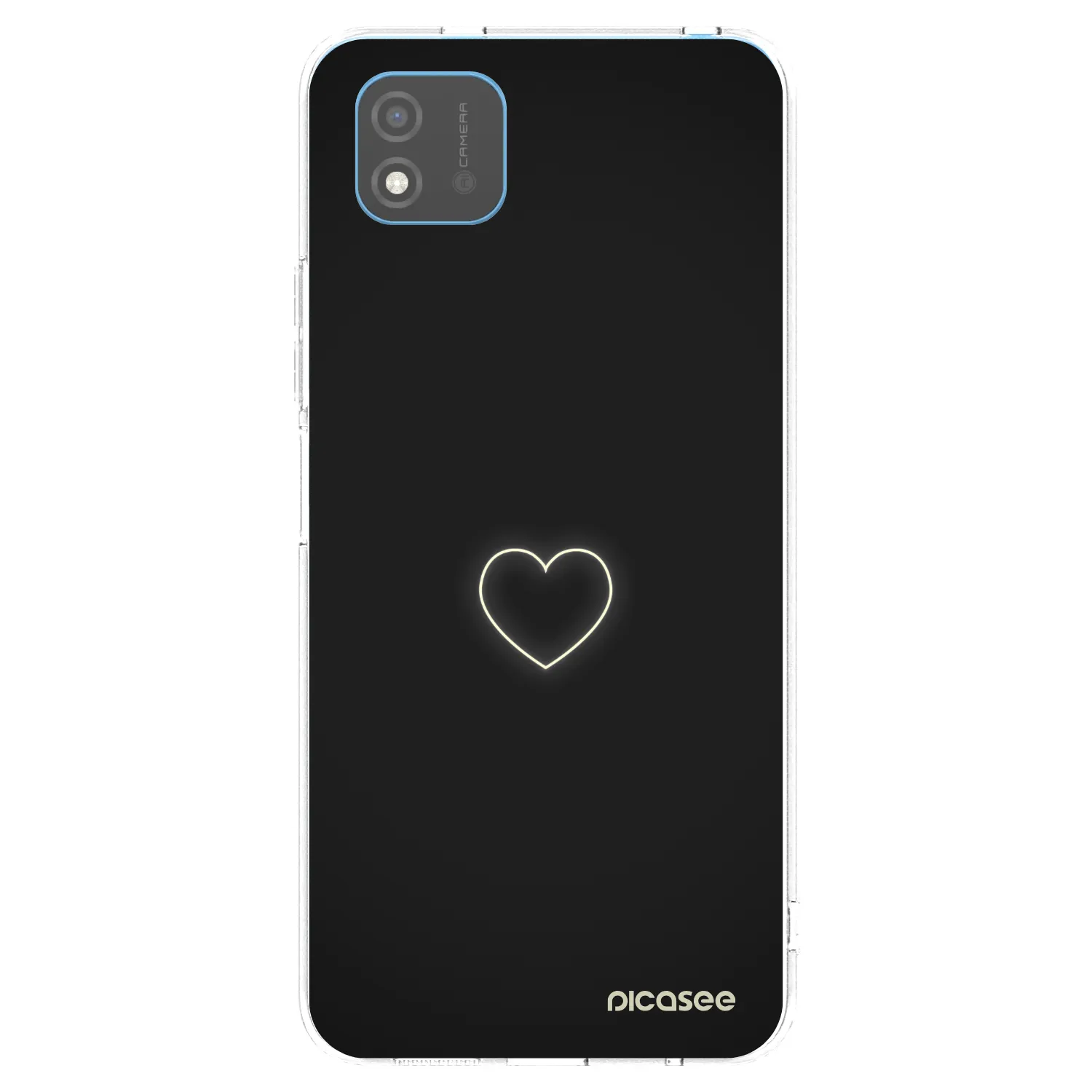 Picasee Realme C11 (2021) Hülle - Transparentes Silikon - Heart