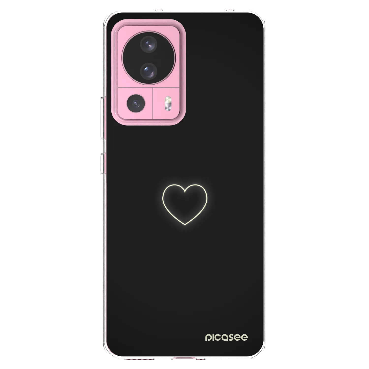 Picasee Xiaomi 13 Lite Hülle - Transparentes Silikon - Heart