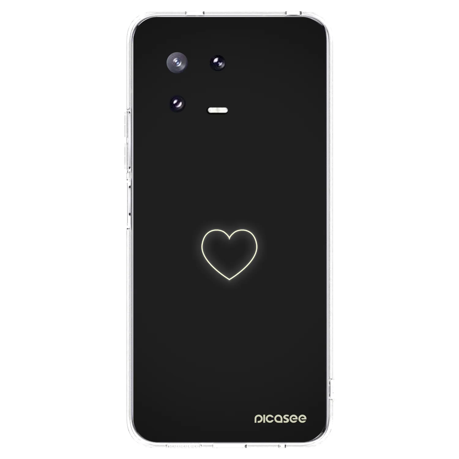 Picasee Xiaomi 13 Pro Hülle - Transparentes Silikon - Heart