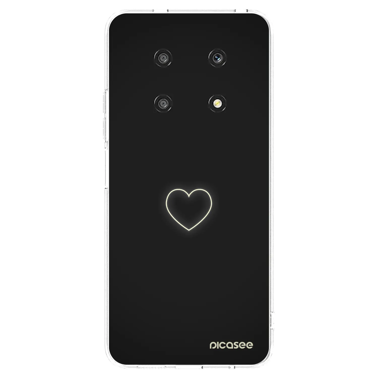 Picasee Honor Magic4 Lite 5G Hülle - Transparentes Silikon - Heart