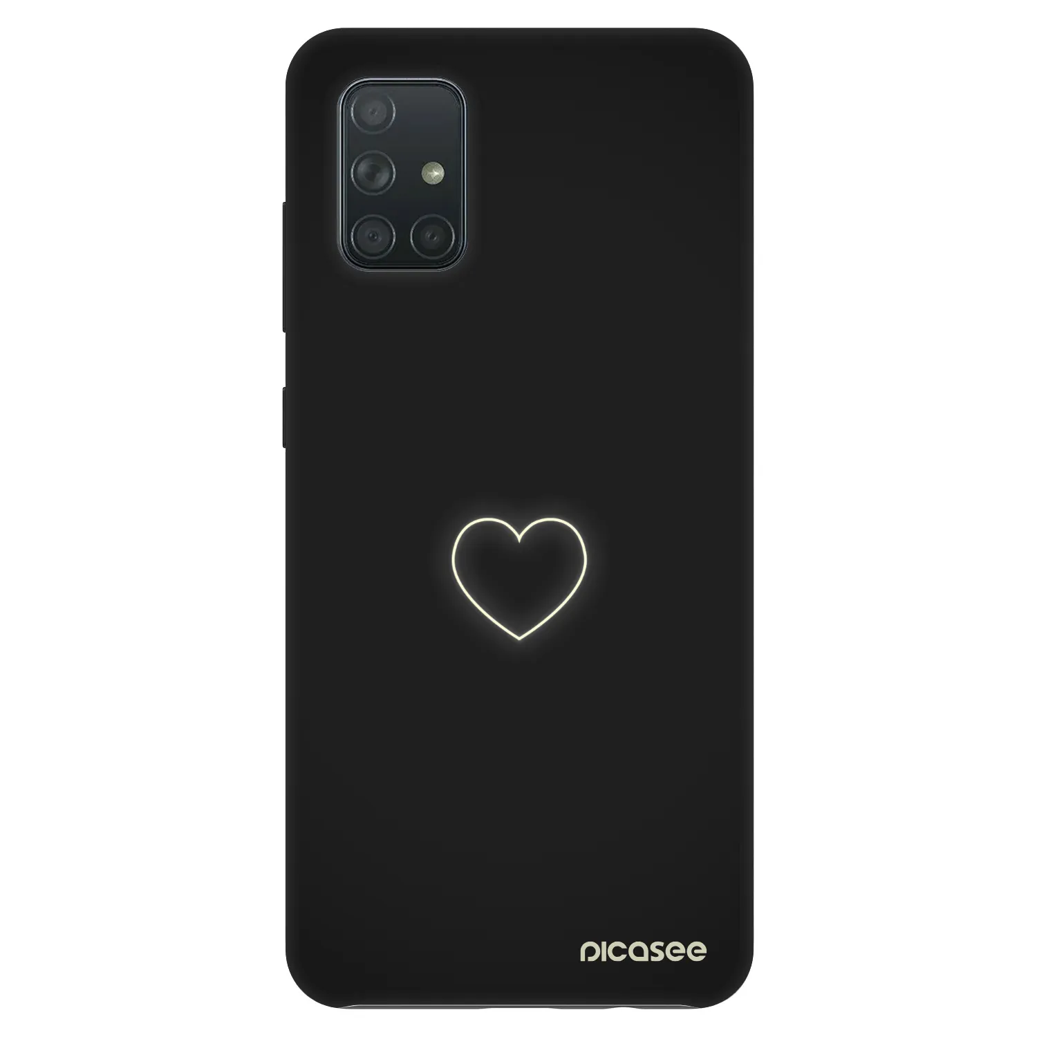 Picasee Fashion Case für Samsung Galaxy A71 A715F - Heart
