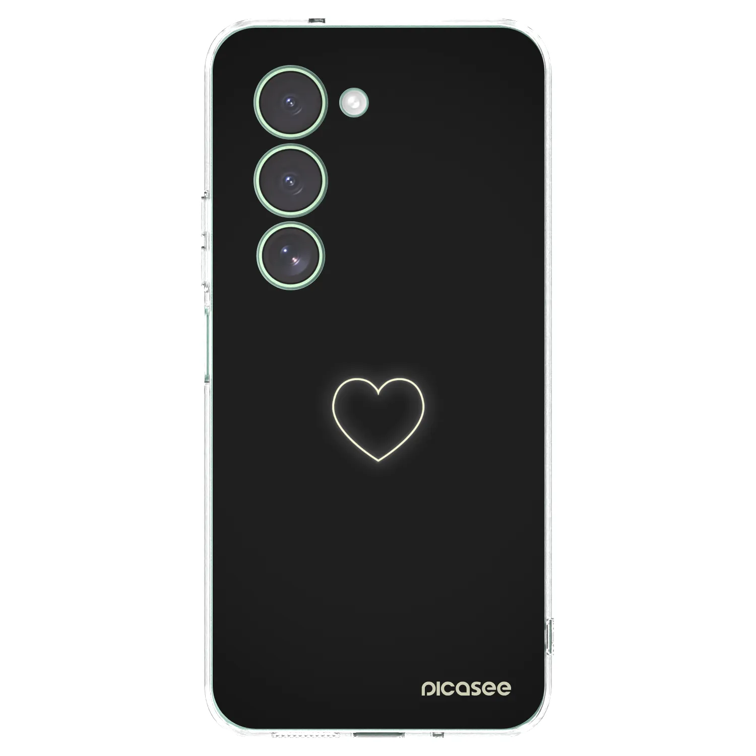 Picasee Xiaomi Redmi 15 5G Hülle - Transparentes Silikon - Heart