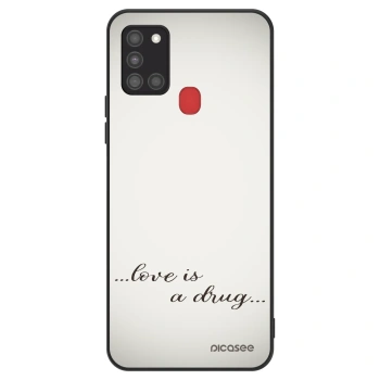 Hülle für Samsung Galaxy A21s - Love is a drug