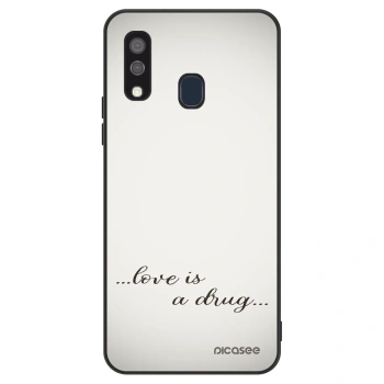 Hülle für Samsung Galaxy A40 A405F - Love is a drug