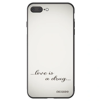 Hülle für Apple iPhone 8 Plus - Love is a drug