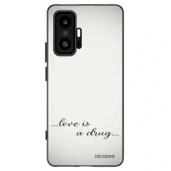 Picasee Xiaomi 11T Pro Hülle - Schwarzes Silikon - Love is a drug