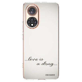 Picasee Huawei Nova 9 Hülle - Transparentes Silikon - Love is a drug