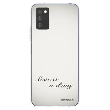Hülle für Samsung Galaxy A03s A037G - Love is a drug