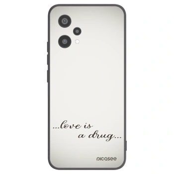 Picasee Realme 9 Pro 5G Hülle - Schwarzes Silikon - Love is a drug