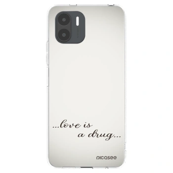 Picasee Xiaomi Redmi A2 Hülle - Transparentes Silikon - Love is a drug