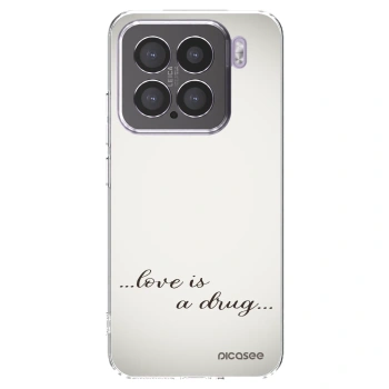 Picasee Xiaomi 15 Hülle - Transparentes Silikon - Love is a drug