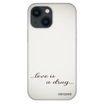 Hülle für Apple iPhone 13 mini - Love is a drug