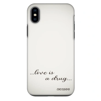 Hülle für Apple iPhone XS Max - Love is a drug