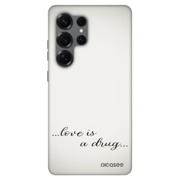 Picasee Fashion Case PowerShare pro Samsung Galaxy S25 Ultra 5G - Love is a drug