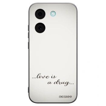 Picasee Xiaomi Poco X8 Pro Hülle - Schwarzes Silikon - Love is a drug