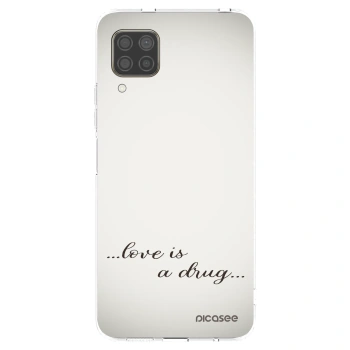 Picasee Huawei P40 Lite Hülle - Transparentes Silikon - Love is a drug