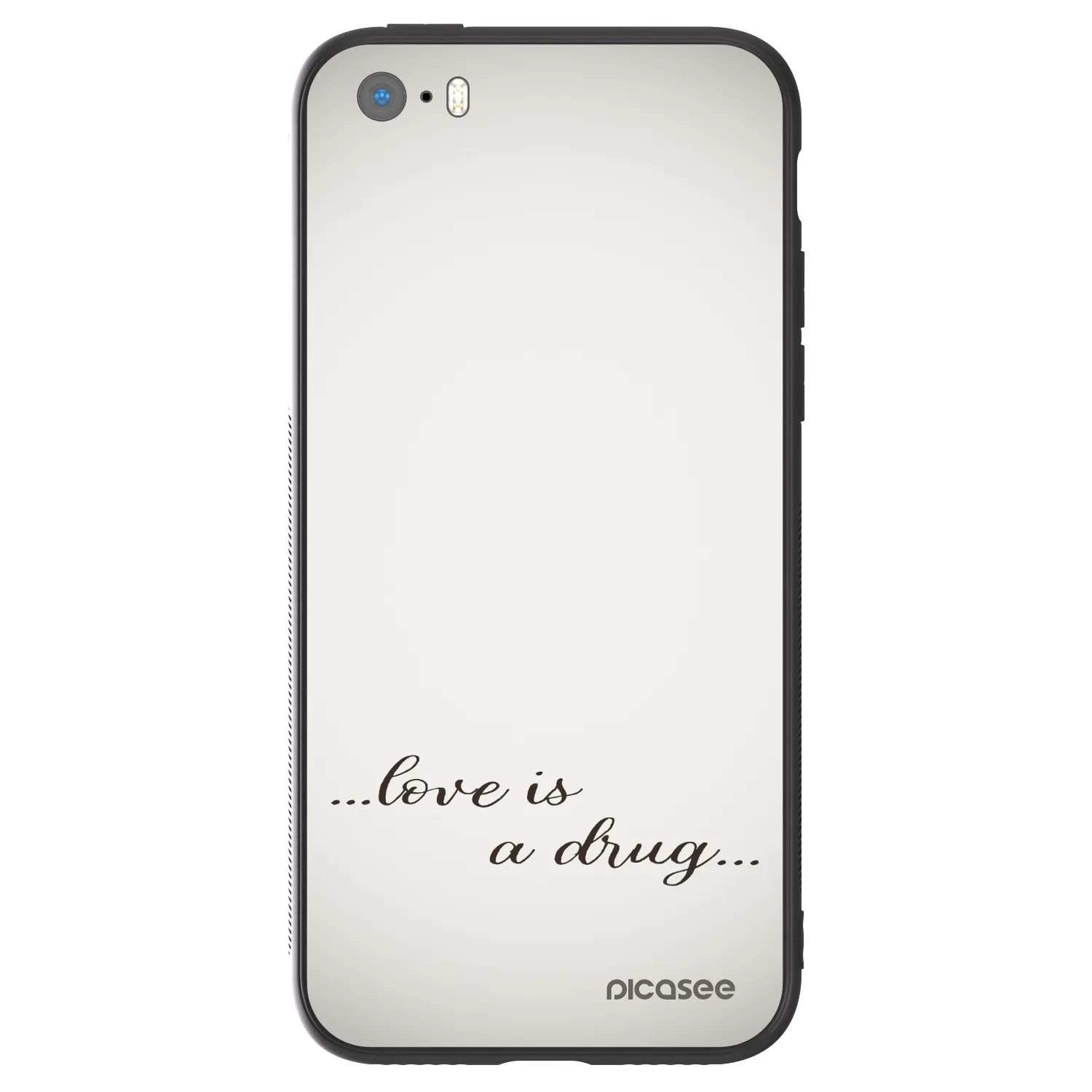 Picasee ULTIMATE CASE für Apple iPhone 5/5S/SE - Love is a drug