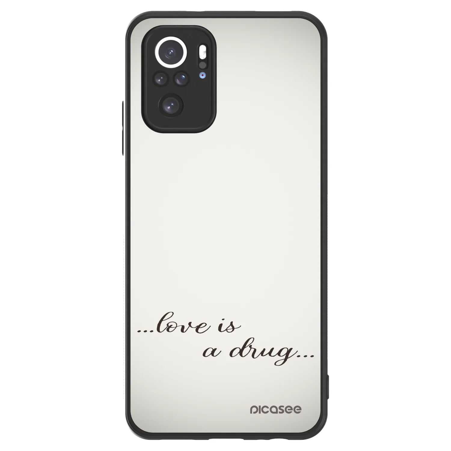 Picasee ULTIMATE CASE für Xiaomi Redmi Note 10 - Love is a drug