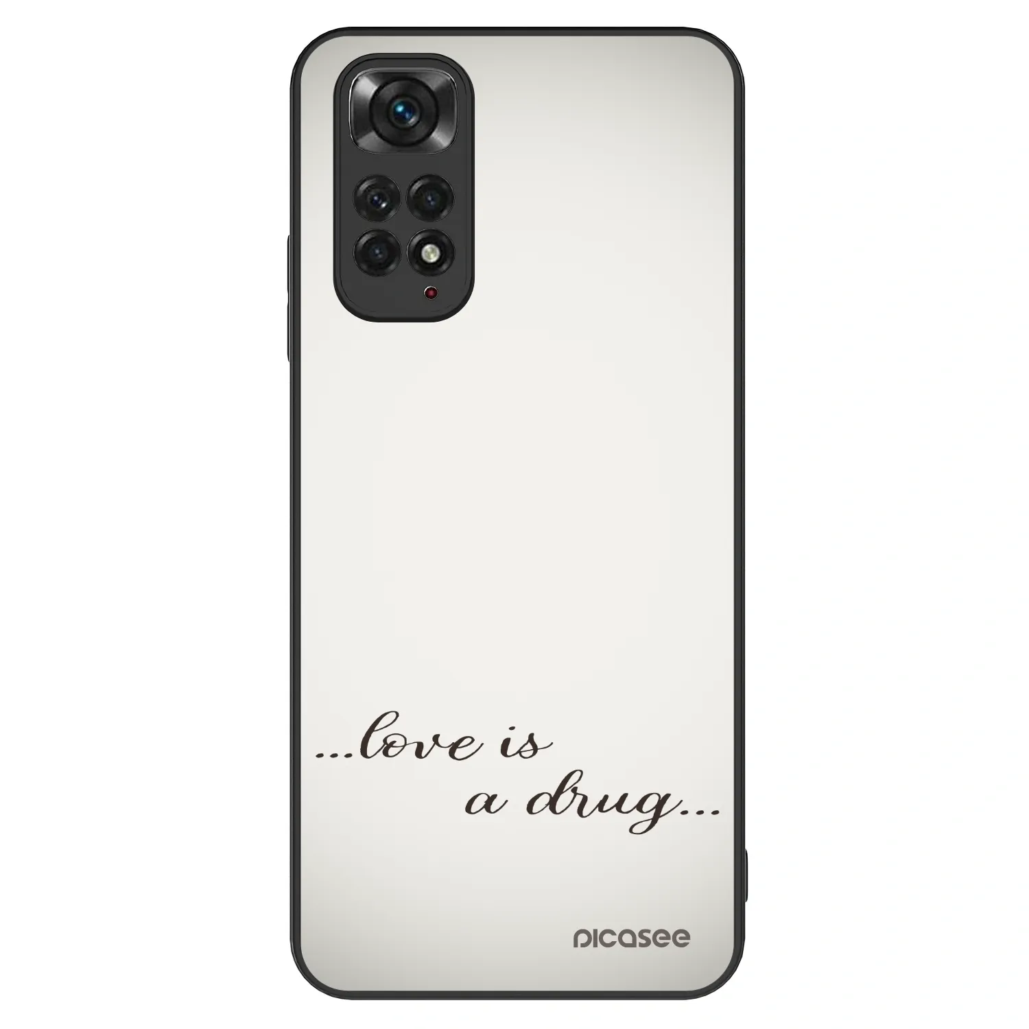 Picasee ULTIMATE CASE für Xiaomi Redmi Note 11 - Love is a drug