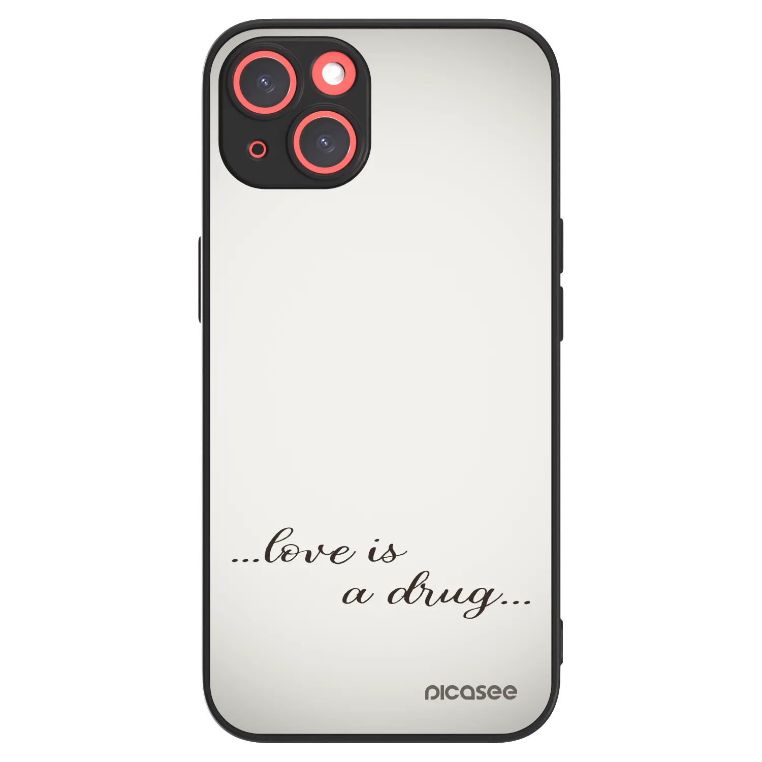 Picasee ULTIMATE CASE MagSafe für Apple iPhone 13 - Love is a drug