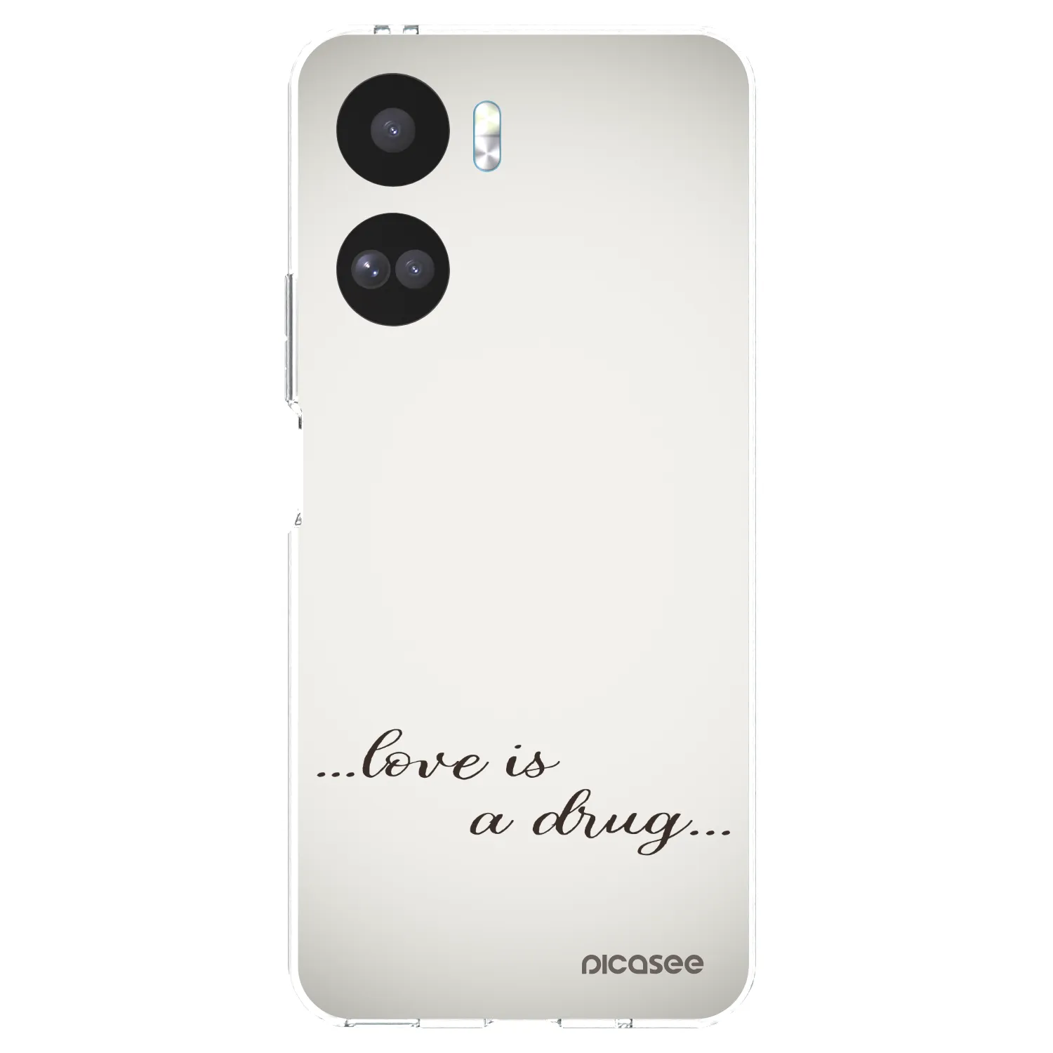 Picasee Honor 90 Lite 5G Hülle - Transparentes Silikon - Love is a drug