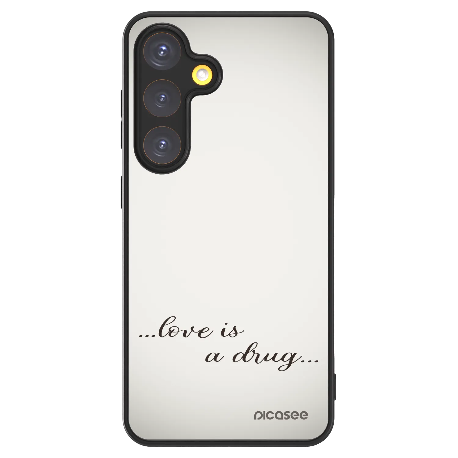 Picasee ULTIMATE CASE PowerShare für Samsung Galaxy S24 S921B 5G - Love is a drug