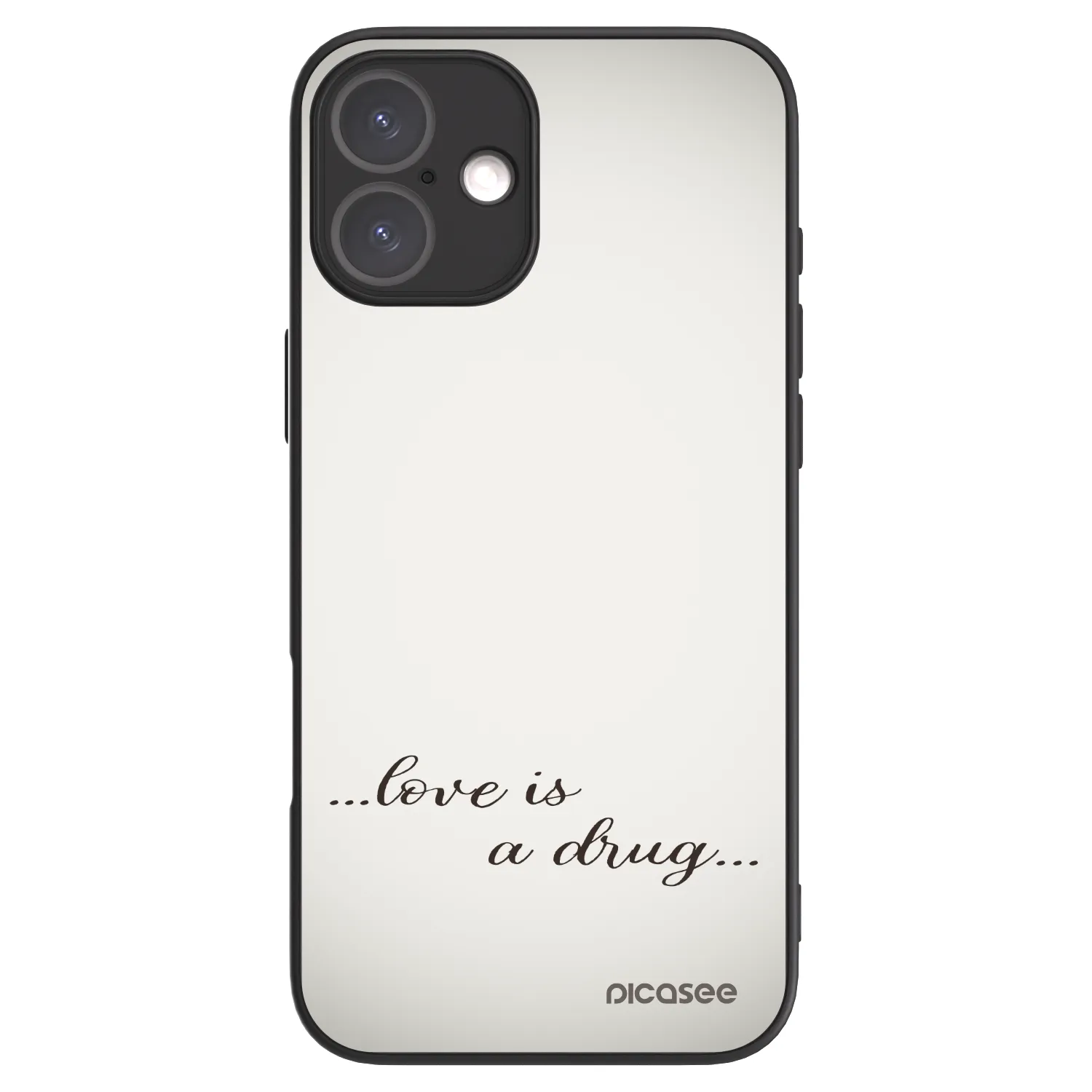Picasee ULTIMATE CASE MagSafe für Apple iPhone 16 Plus - Love is a drug
