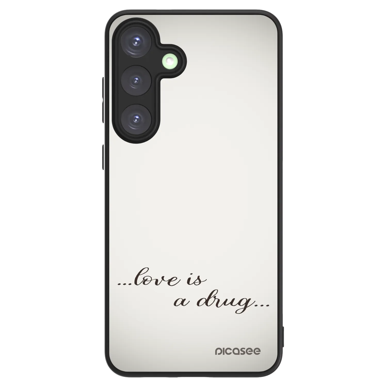 Picasee ULTIMATE CASE PowerShare für Samsung Galaxy S25+ 5G - Love is a drug