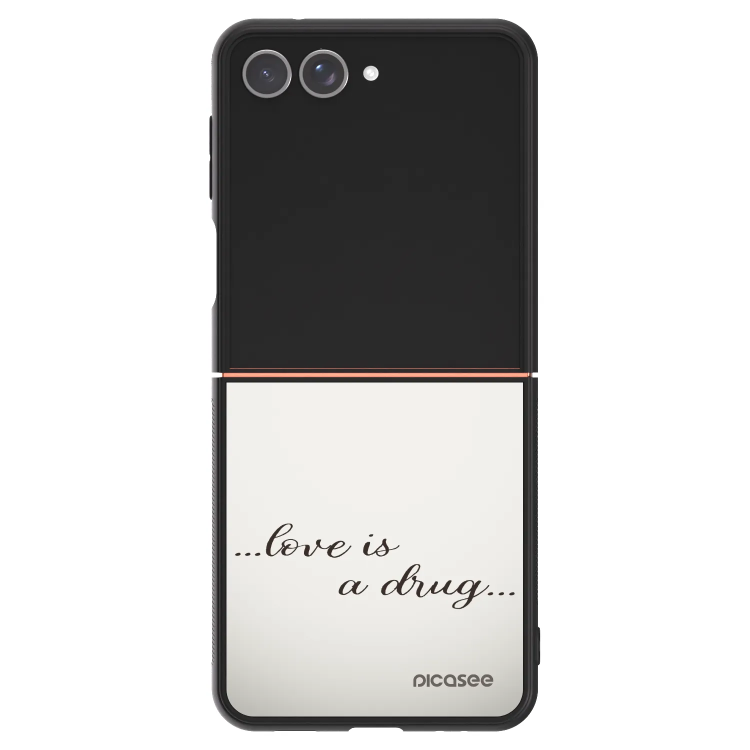 Picasee ULTIMATE CASE für Samsung Galaxy Z Flip7 5G - Love is a drug