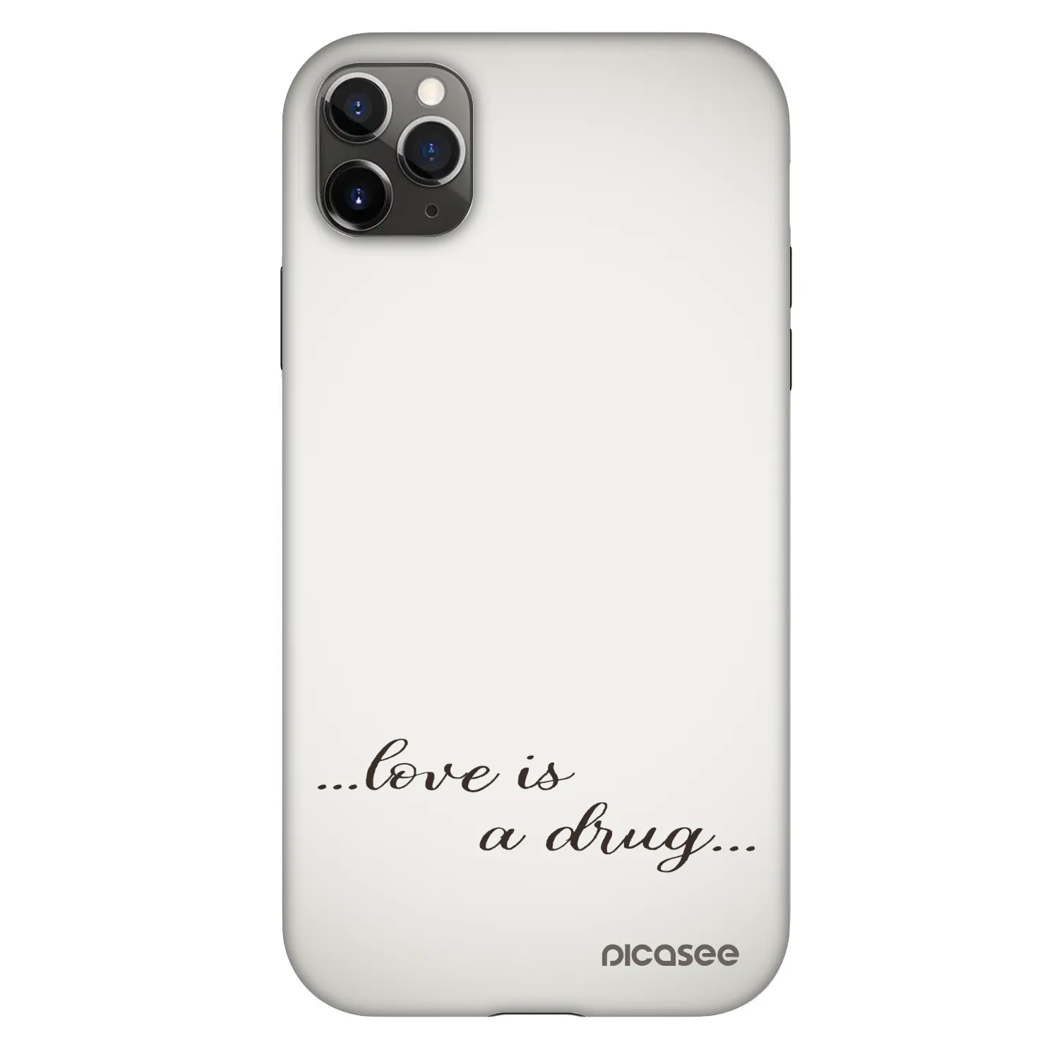 Picasee Fashion Case für Apple iPhone 11 Pro Max - Love is a drug