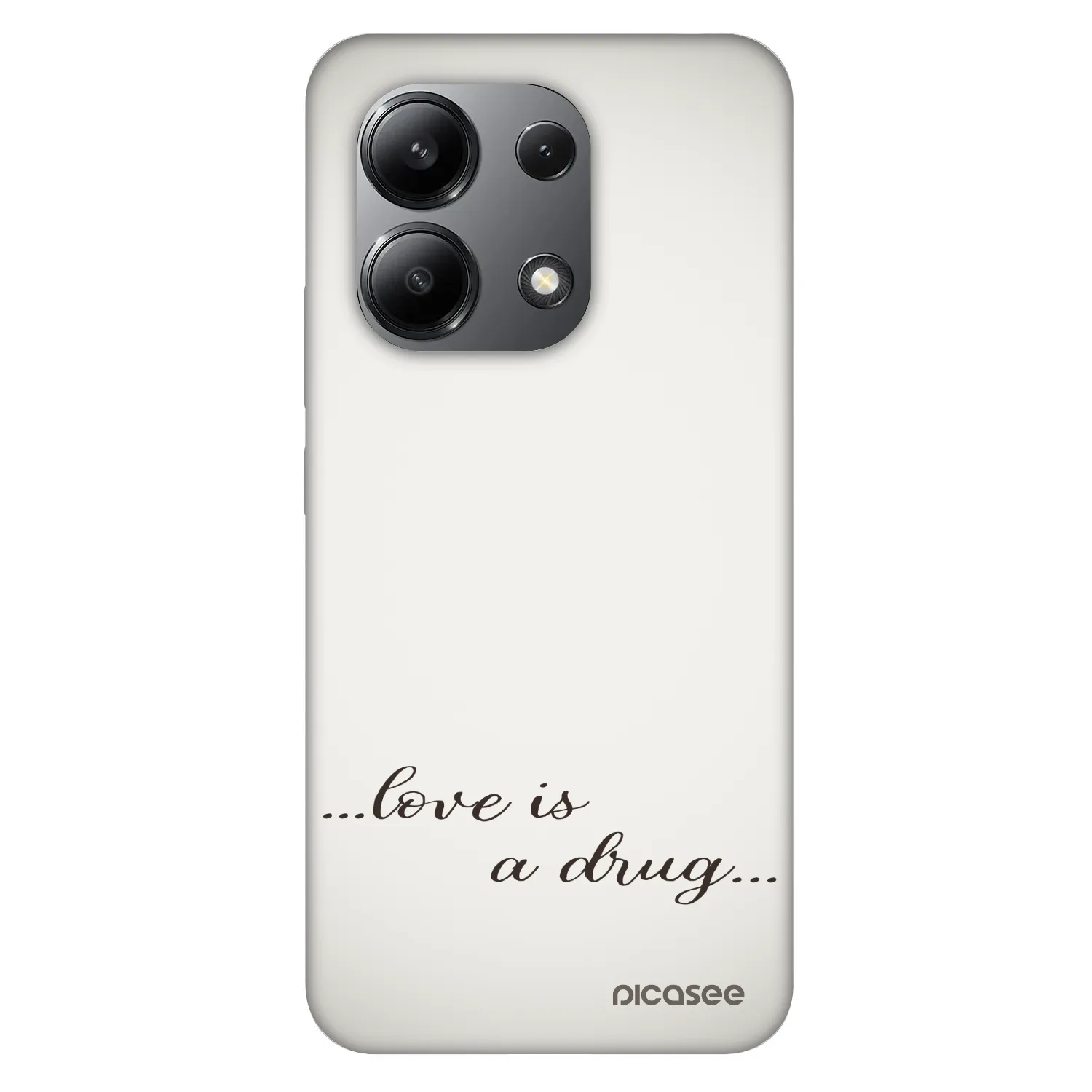 Picasee Fashion Case für Xiaomi Redmi Note 13 4G - Love is a drug
