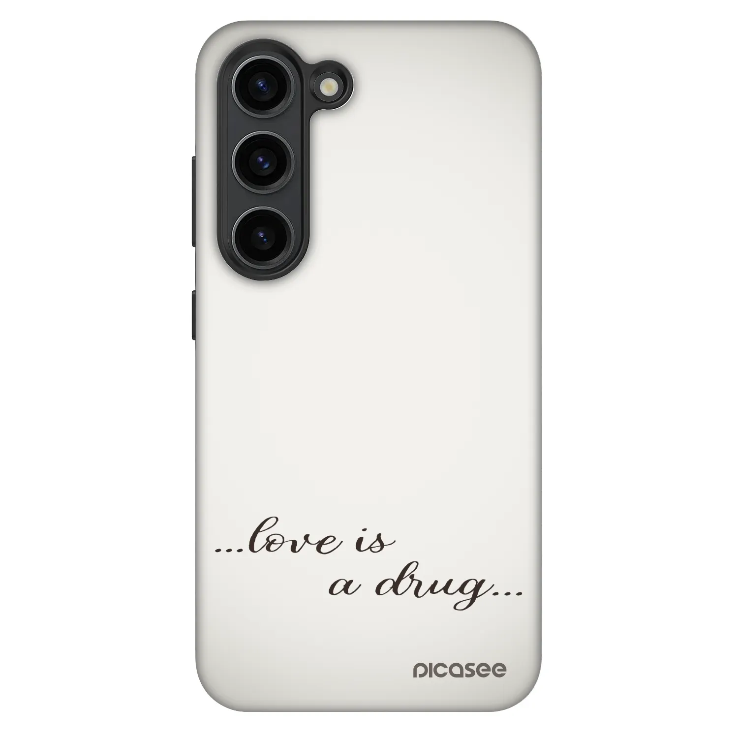 Picasee Fashion Case für Samsung Galaxy S23+ 5G - Love is a drug