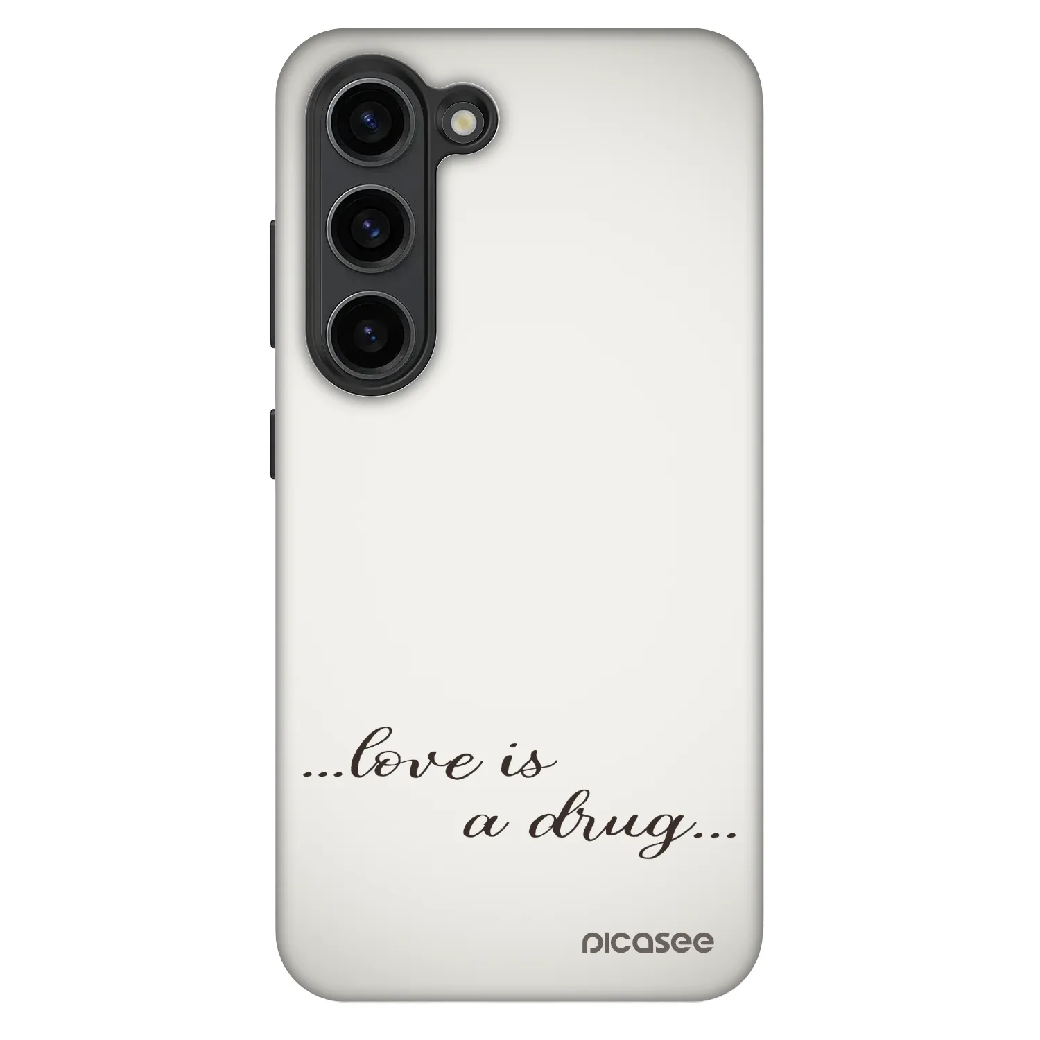 Picasee Fashion Case für Samsung Galaxy S23 5G - Love is a drug