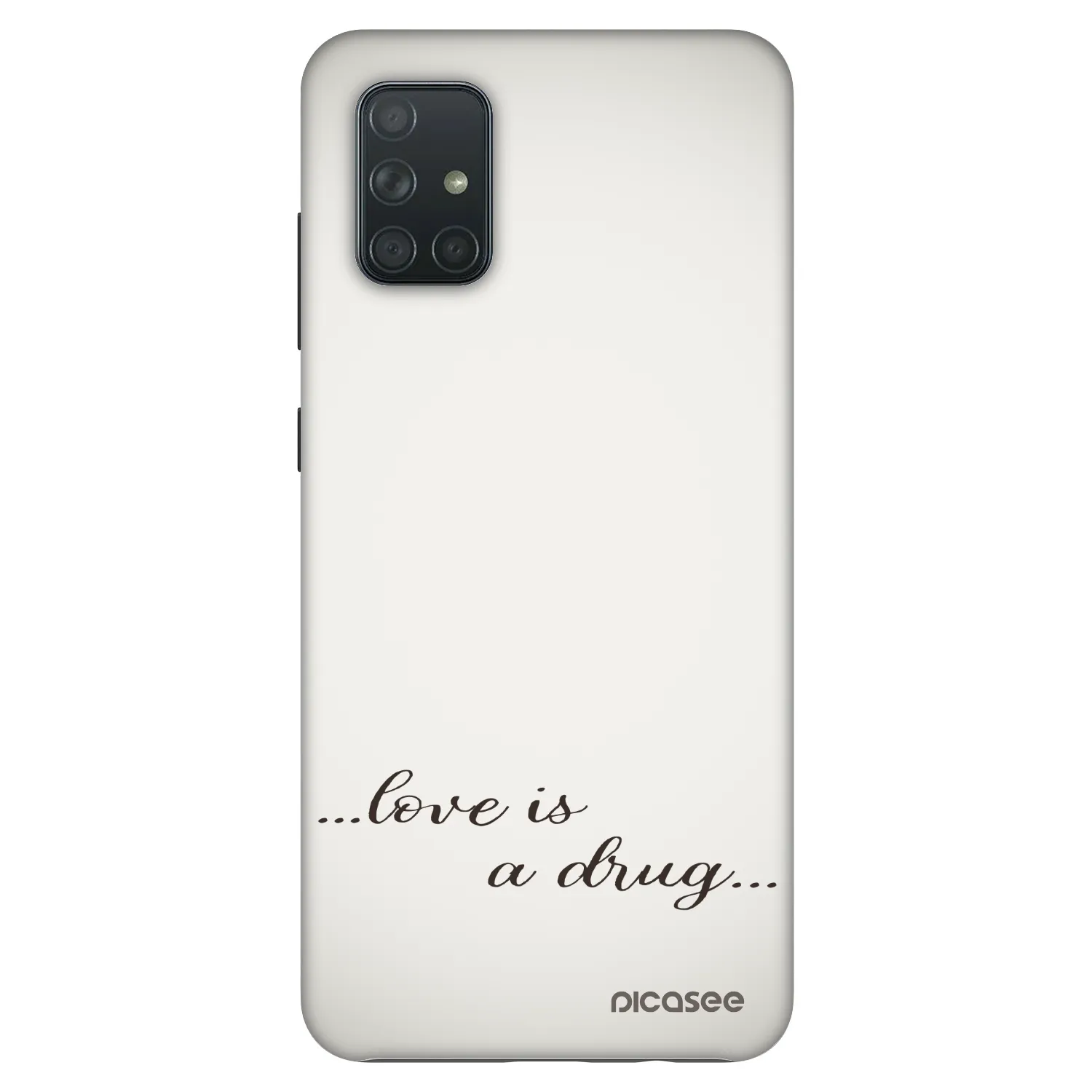 Picasee Fashion Case für Samsung Galaxy A71 A715F - Love is a drug