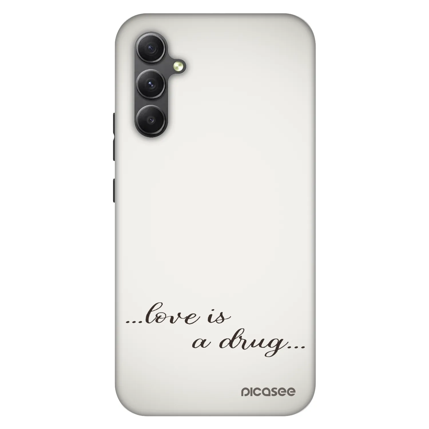 Picasee Fashion Case für Samsung Galaxy A34 5G A346B - Love is a drug