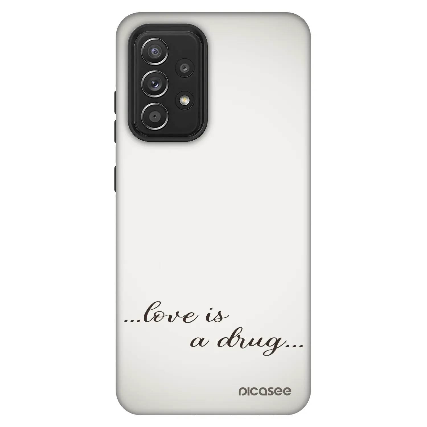 Picasee Fashion Case für Samsung Galaxy A52 5G A525F - Love is a drug