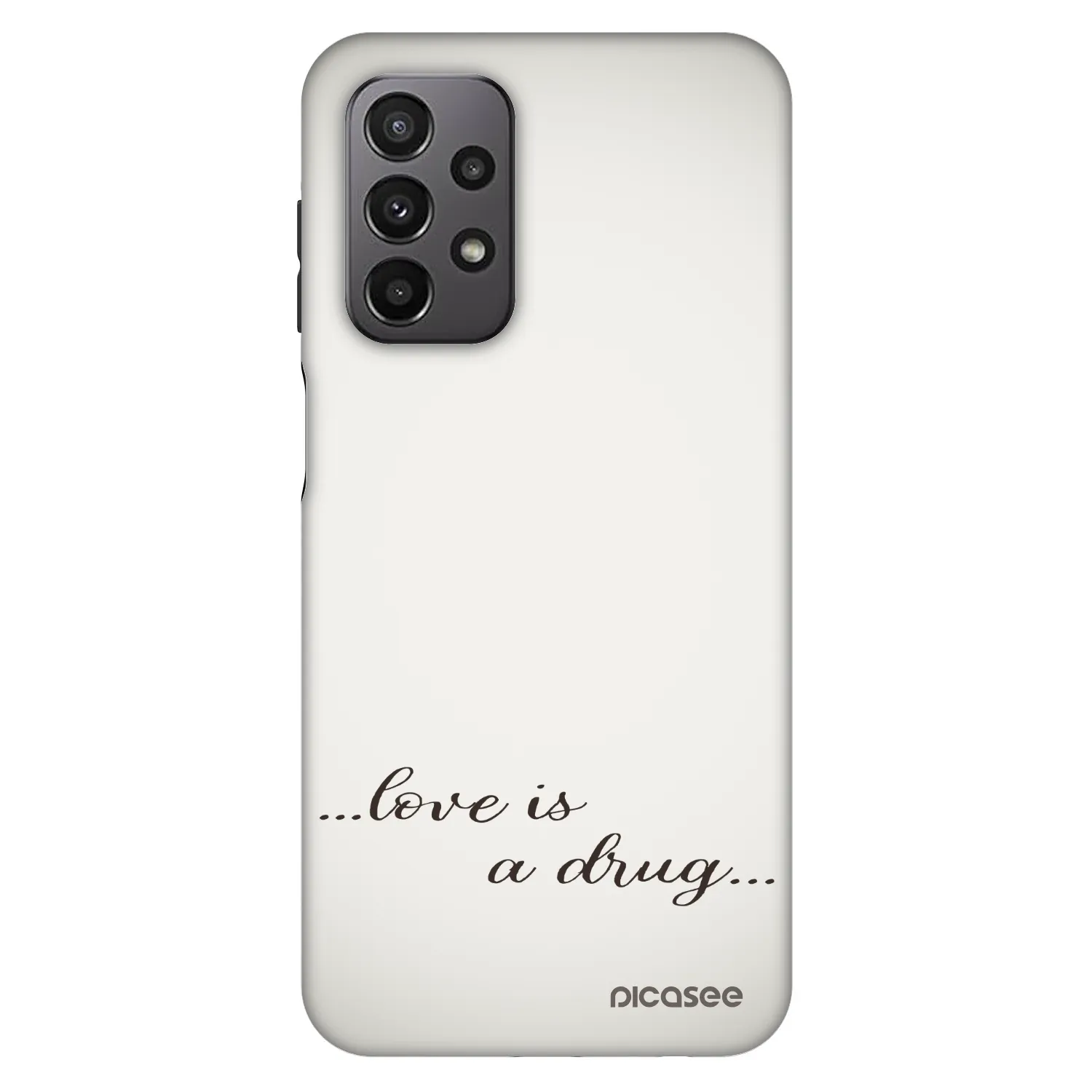 Picasee Fashion Case für Samsung Galaxy A23 A235F 4G - Love is a drug