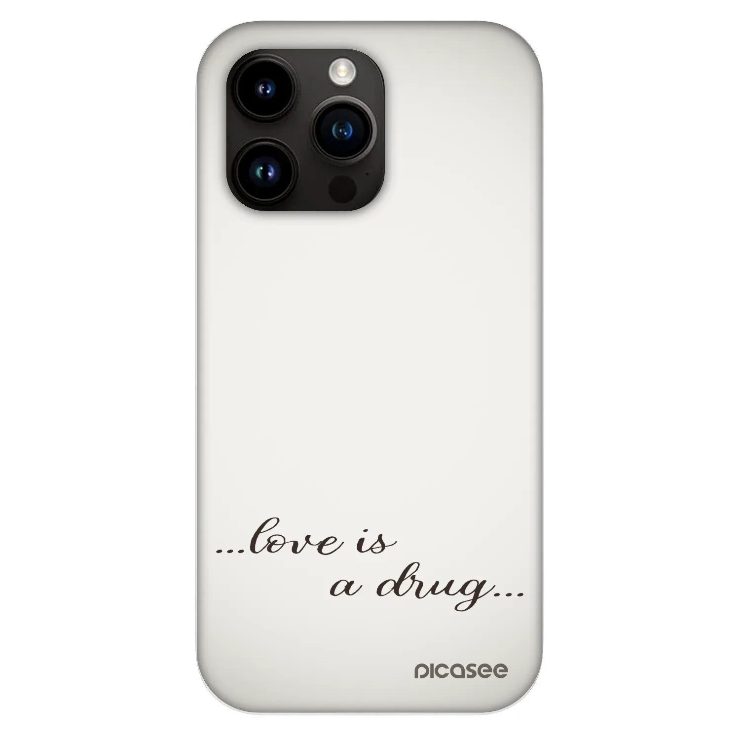 Picasee Fashion Case MagSafe für Apple iPhone 13 Pro - Love is a drug