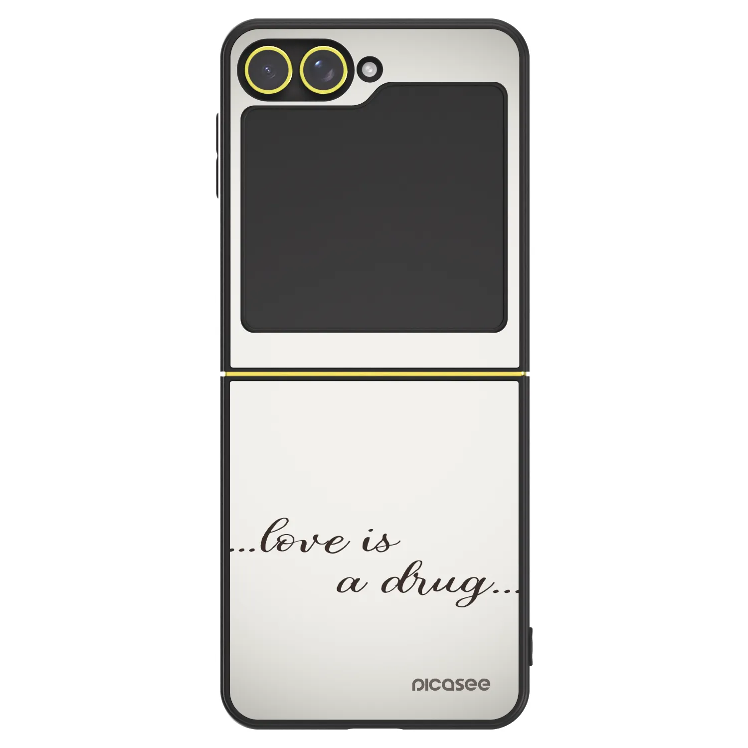 Picasee ULTIMATE CASE für Samsung Galaxy Z Flip7 FE 5G - Love is a drug