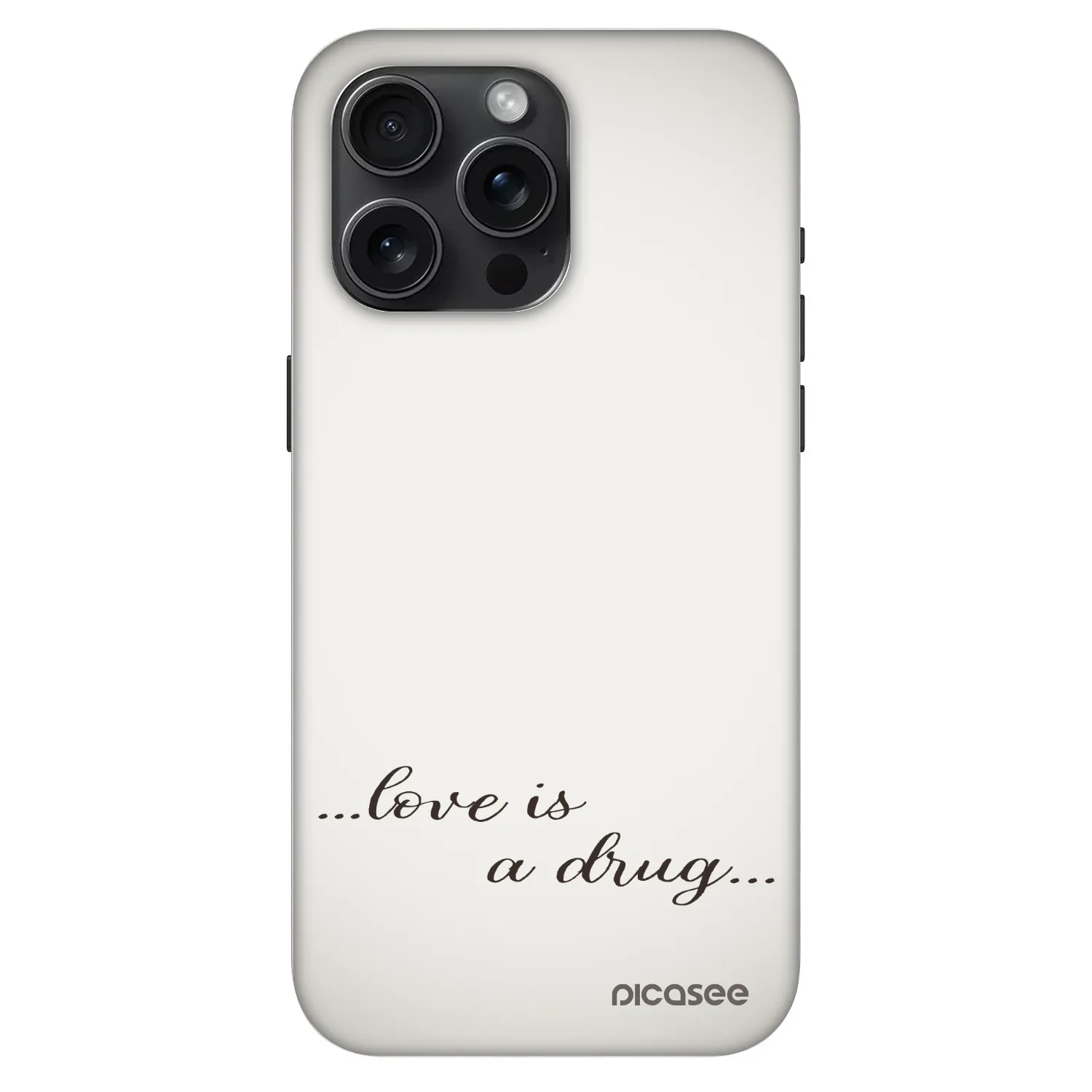 Picasee Fashion Case MagSafe für Apple iPhone 15 Pro Max - Love is a drug