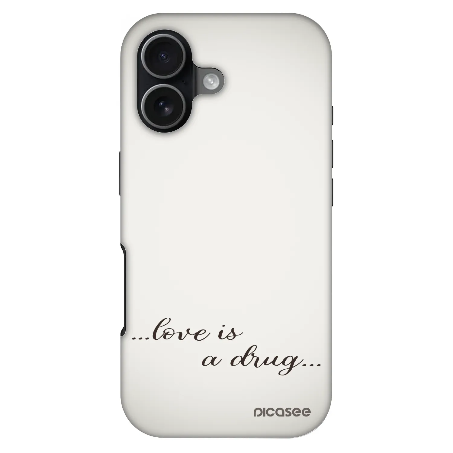 Picasee Fashion Case MagSafe für Apple iPhone 17 - Love is a drug