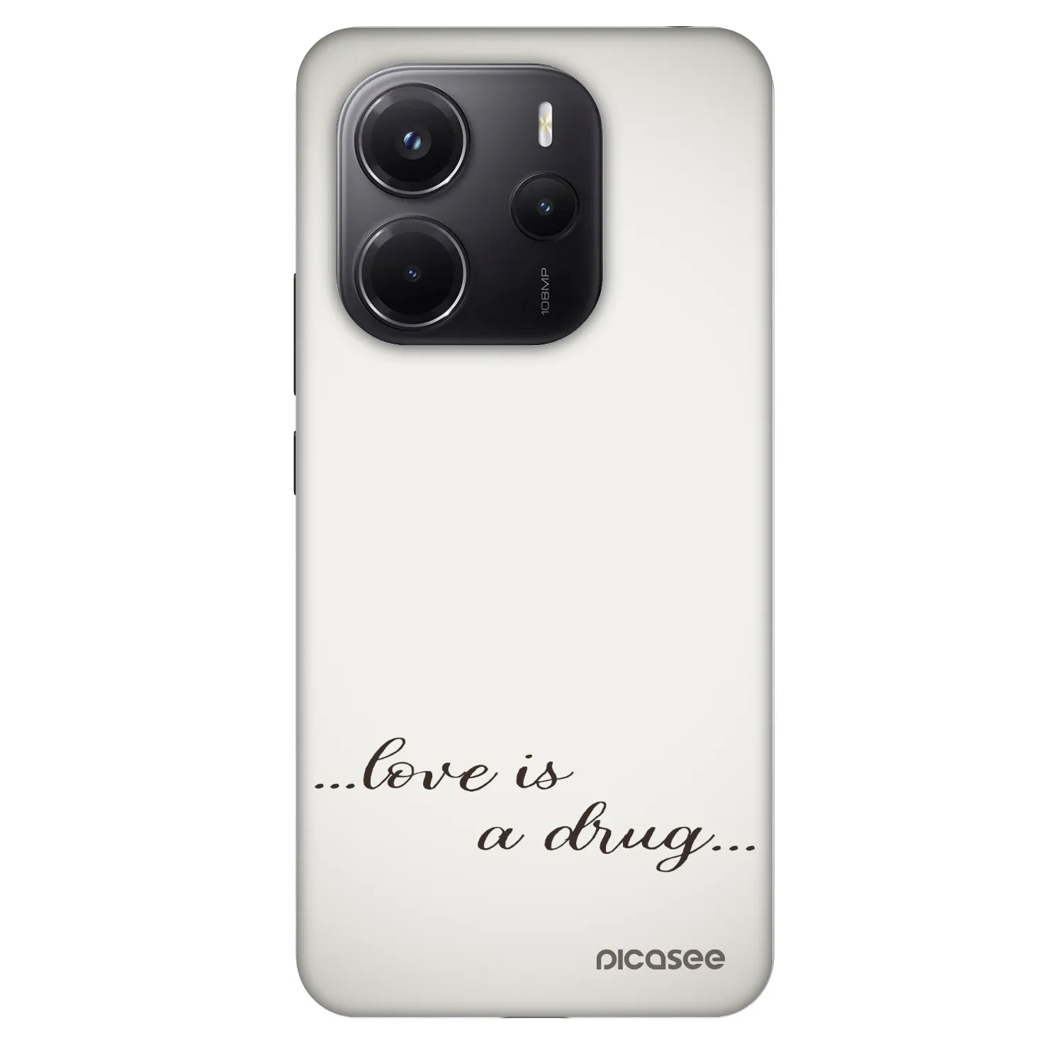 Picasee Fashion Case für Xiaomi Redmi Note 14 4G - Love is a drug