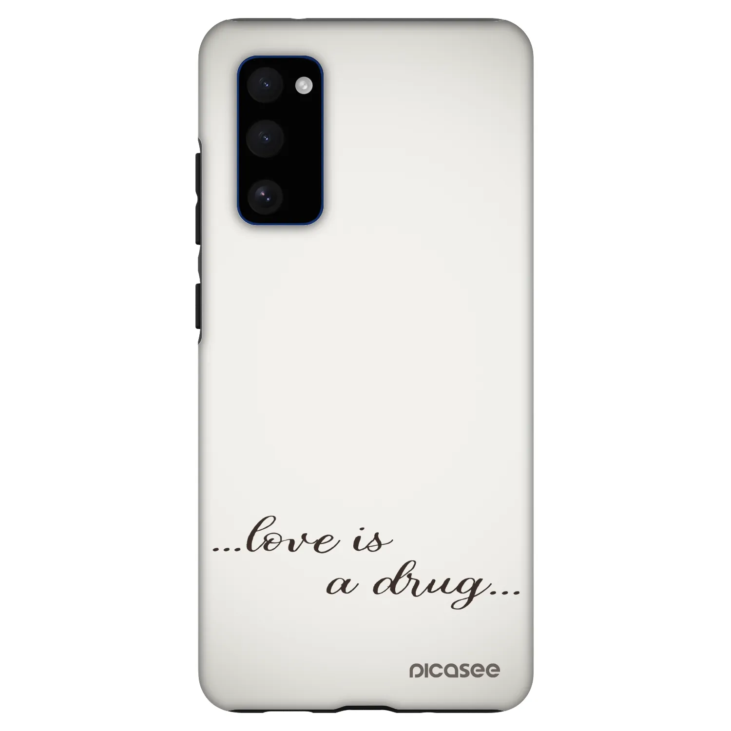 Picasee Fashion Case für Samsung Galaxy S20 FE - Love is a drug