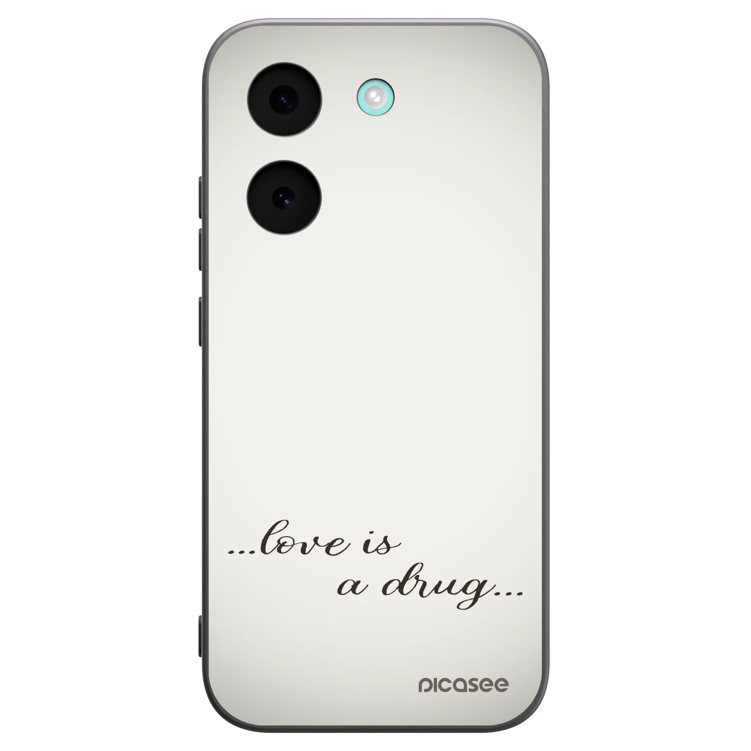 Picasee Xiaomi Poco X8 Pro Hülle - Schwarzes Silikon - Love is a drug