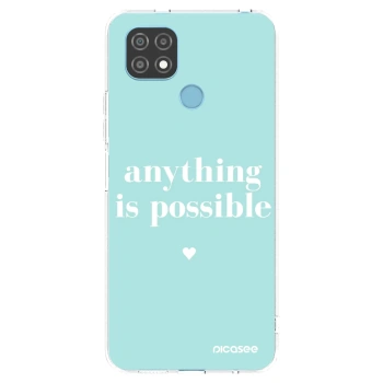 Picasee Realme C21 Hülle - Transparentes Silikon - Anything is possible