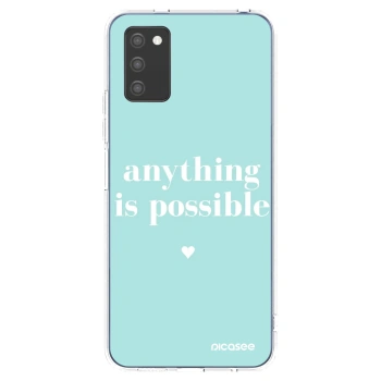 Hülle für Samsung Galaxy A03s A037G - Anything is possible