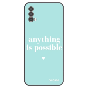 Hülle für Motorola Moto E40 - Anything is possible